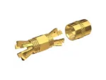 SHAKESPEARE Gold-plated Centerpin® PL-258 splice connector for RG-8X or RG-58/AU cables | PL-258-CP-G