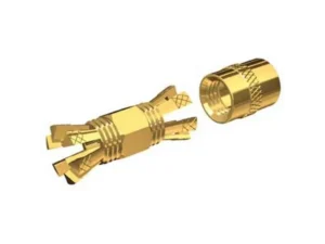 SHAKESPEARE Gold-plated Centerpin® PL-258 splice connector for RG-8X or RG-58/AU cables | PL-258-CP-G