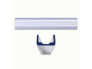 SHADOW-CASTER LED Clear Plastic Strip Mounting Track for AL & Neon, 1 meter | SCM-AL-TRACK-1M