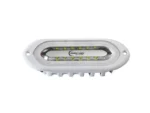 SHADOW-CASTER White Flush Mount Spreader Light - Color Changing | SCM-SLF-CC-WH