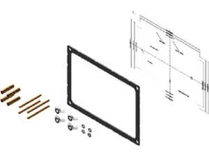 SIMRAD GO12/V12 DASH MOUNT KIT | 000-14246-001