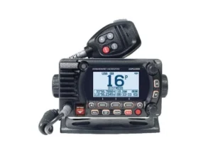 STANDARD HORIZON EXPLORER BLACK 25W Fixed Mount VHF/GPS radio RAM MIC Compatible with Dot Matrix LCD | GX1800GB