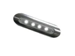 TACO LED DECK LIGHT, PIPE MNT W/ALUMINUM HOUSING | F38-8800BXZ-W-1 *ON SALE*