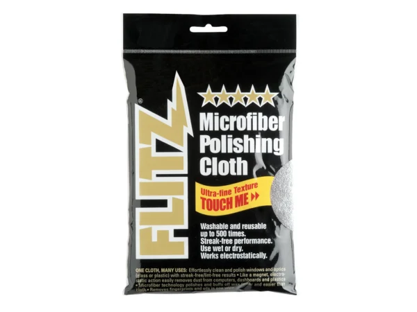 Flitz Microfiber Polishing Cloth - 16" x 16" - Single Bag