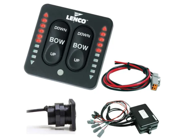 Lenco LED Indicator Two-Piece Tactile Switch Kit w/Pigtail f/Dual Actuator Systems