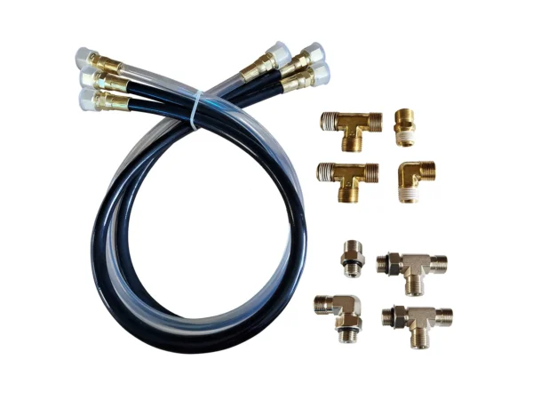 Octopus 30" Hose & Fitting Kit Including Orb & NPT Helm Fittings