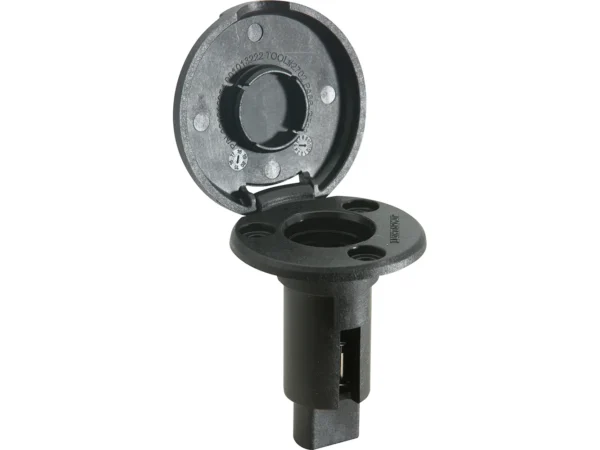 Attwood LightArmor Plug-In Base - 2 Pin - Black - Round - Image 2