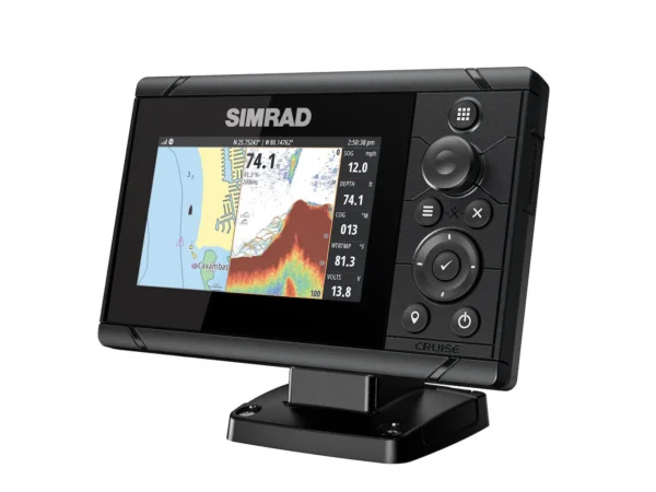 Simrad Cruise 5 US Coastal w/83/200 Transom Mount Transducer - Image 3