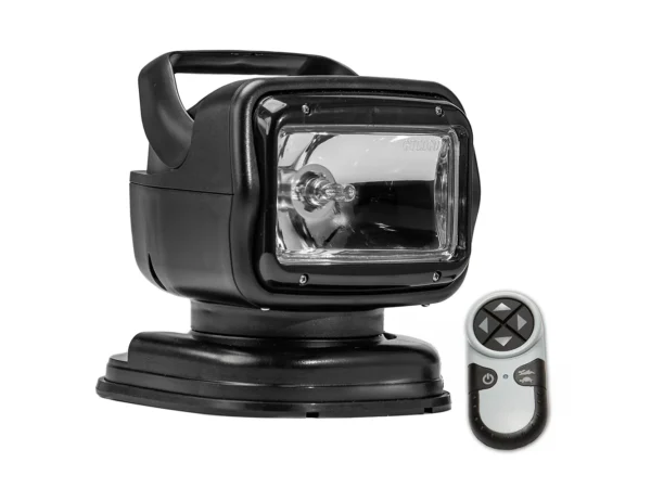 Golight Radioray GT Series Portable Mount - Black Halogen - Wireless Handheld Remote Magnetic Shoe Mount