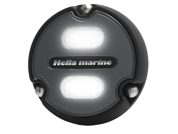 Hella Marine Apelo A1 Blue White Underwater Light - 1800 Lumens - Black Housing - Charcoal Lens - Image 4