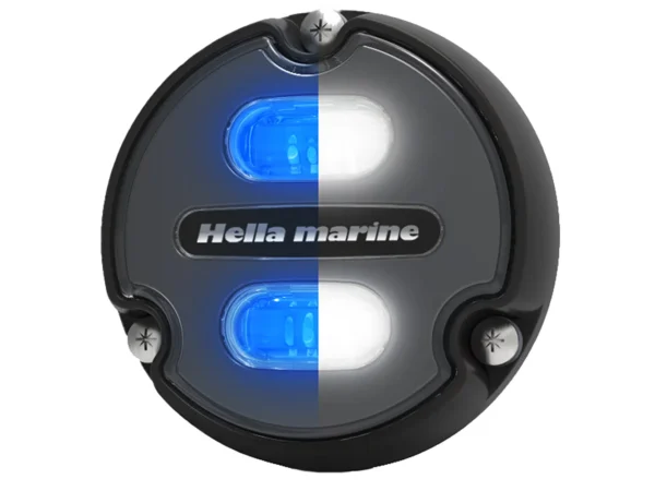 Hella Marine Apelo A1 Blue White Underwater Light - 1800 Lumens - Black Housing - Charcoal Lens