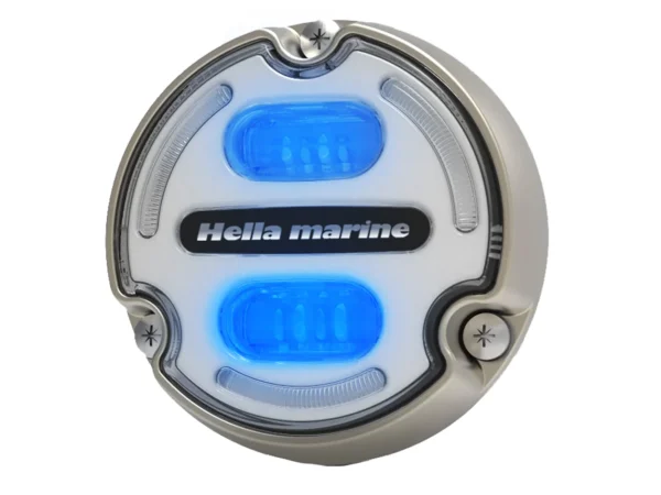 Hella Marine Apelo A2 Blue White Underwater Light - 3000 Lumens - Bronze Housing - White Lens w/Edge Light - Image 3