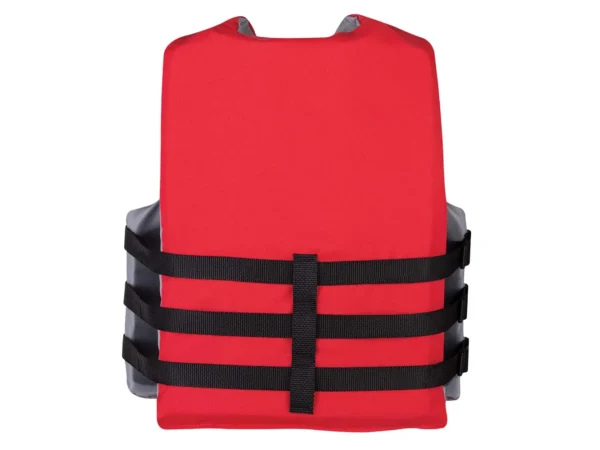 Full Throttle Adult Universal Ski Life Jacket - Red - Image 2