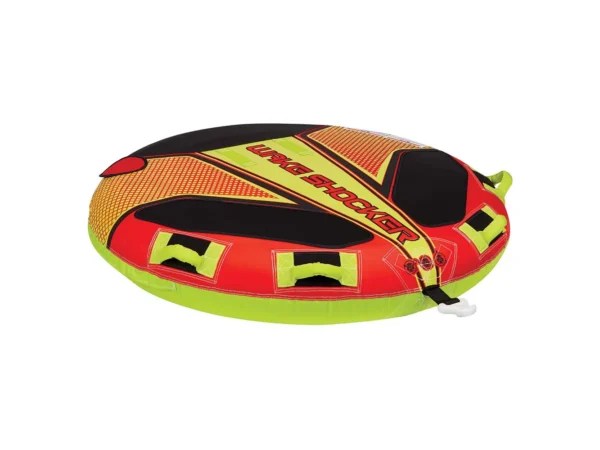 Full Throttle Wake Shocker Towable Tube - 2 Rider - Red - Image 2