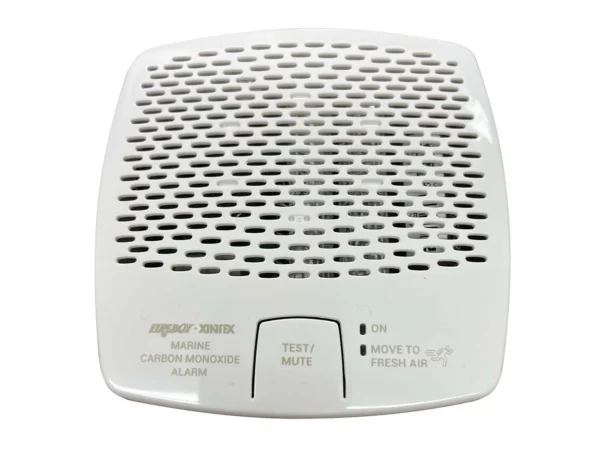 Fireboy-Xintex CO Alarm 12/24V DC w/Interconnect - White