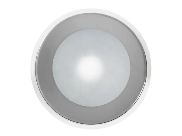 Shadow-Caster DLX Series Down Light - White Housing - RGB - Chrome Bezel