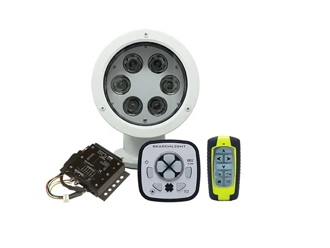 ACR RCL50 LED Searchlight Wired and Wireless Controls White Housing 12/24vDC