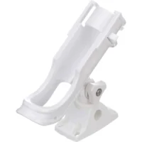 Attwood Heavy Duty Adjustable White Rod Holder with Combo Mount