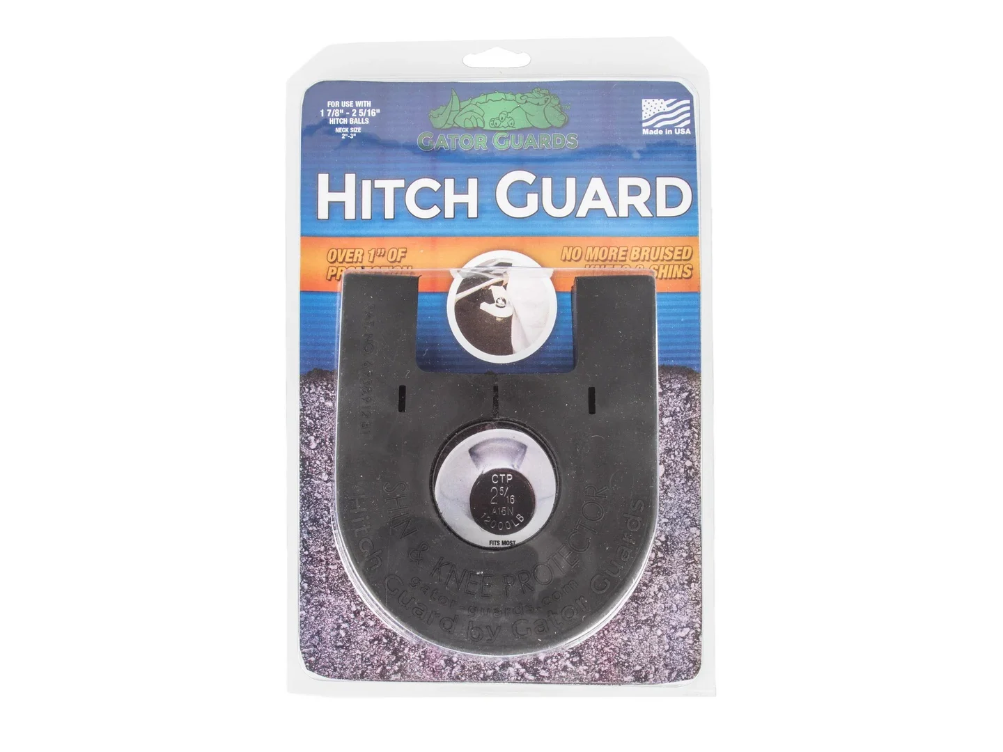Gator Guard Hitch Gaurd Black