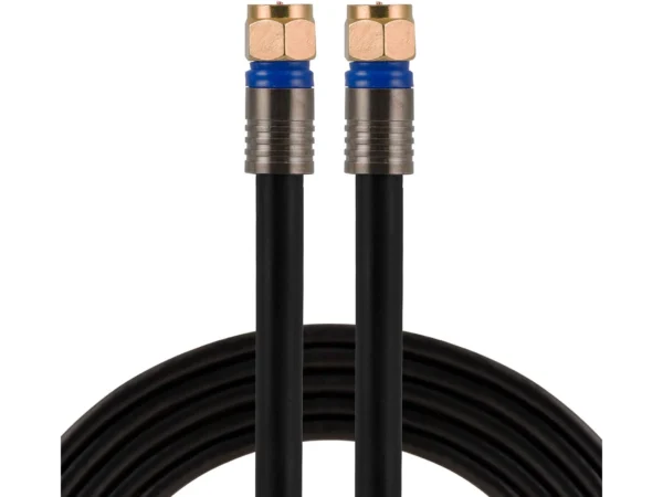 RG6 Coaxial Cable 50' With F-type Connectors