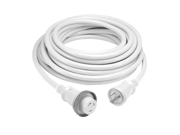 Hubbell HBL61CM03WLED 30 Amp 25 Foot Cordset With LED White