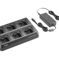 Icom 6-Gang Charger with USA AC Adapter