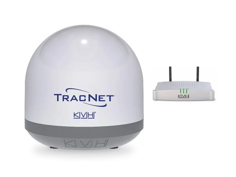 KVH TracNet Coastal Pro 5G/LTE and Wi-Fi System