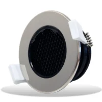 Lumishore LUX DL65 Anti-Glare Downlight Spectrum CRGBW 12/24vDC 5 Watt Chrome Bezel