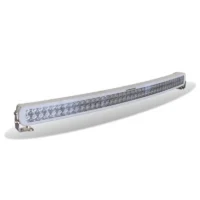Lumishore 40in Curved Lightbar White LED, White Housing 12/24vDC