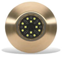 Lumishore ORA TIX404 Thru-Hull Mount Underwater White LED Bronze Housing 12/24vDC