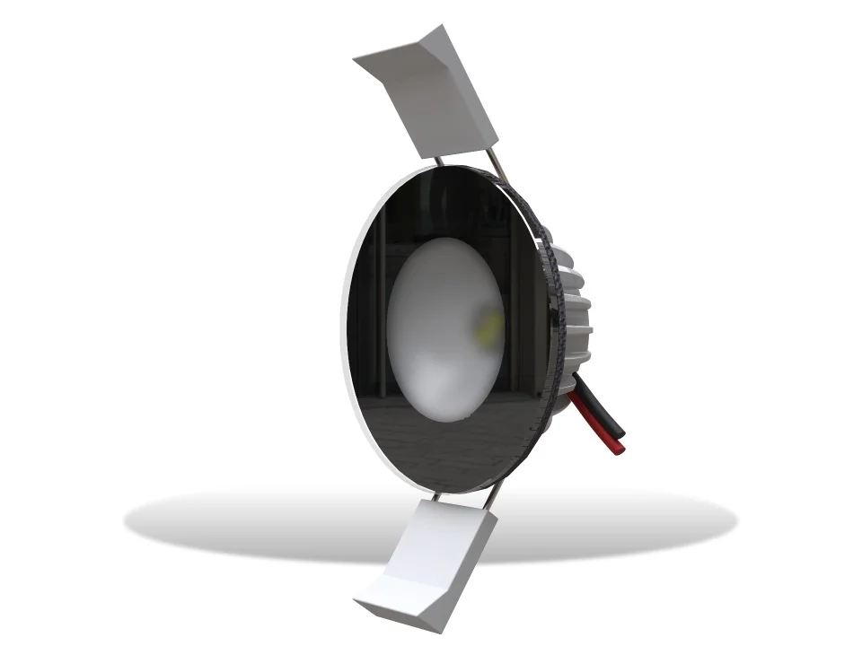 Lumishore Eclipse DL55 Blue & White Down Light 12/24vDC Black Housing