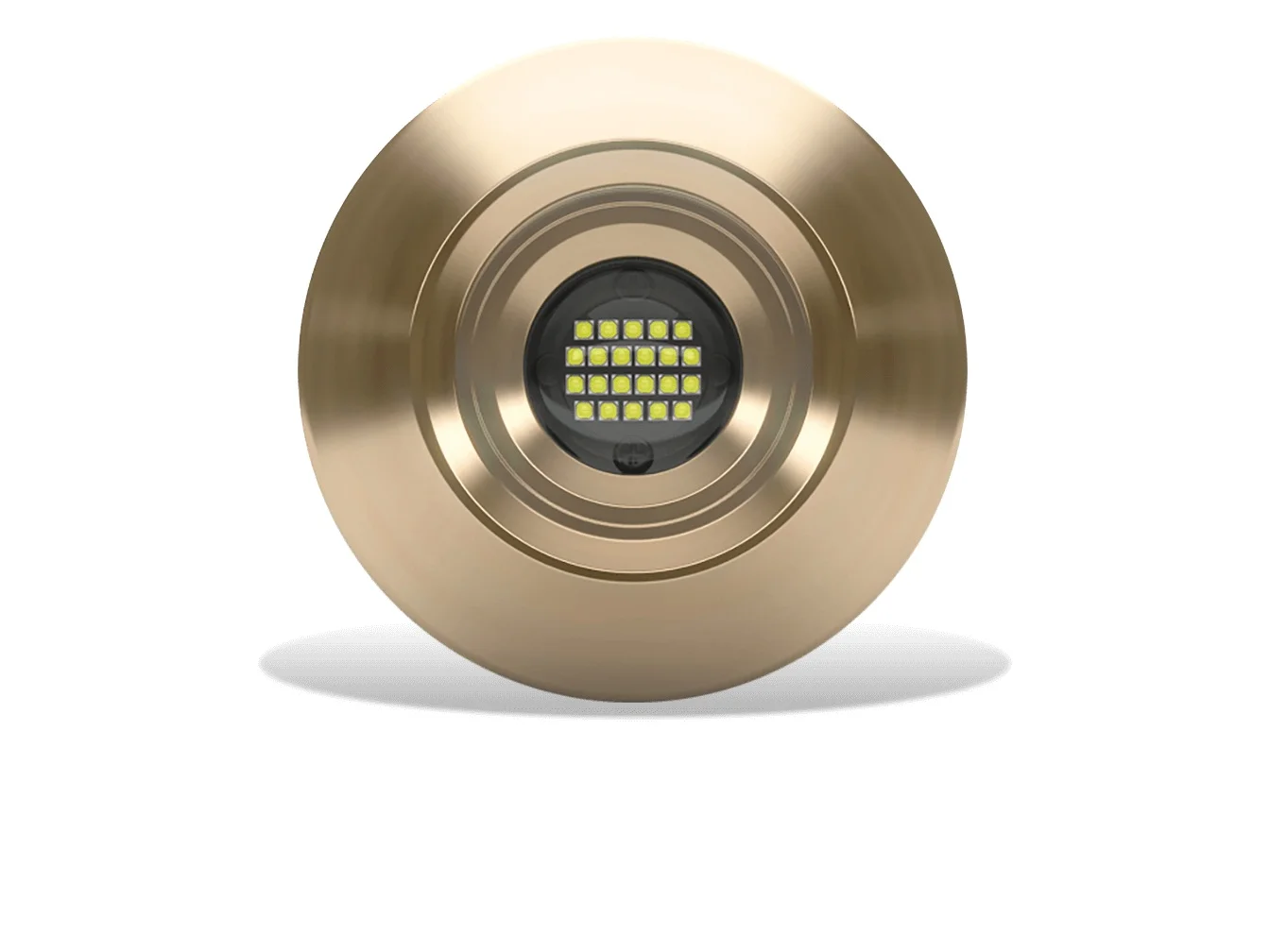 Lumishore ORA TIX204 Interchangeable Flush Fit Mount Green LED