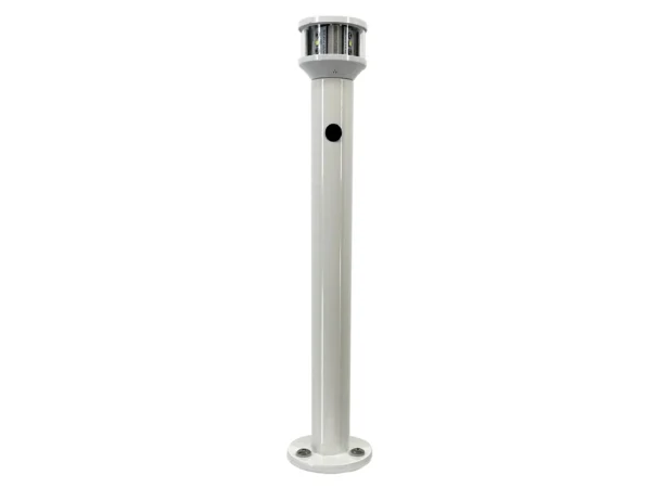 Seaview 24in White Light Post With LTBLED12C5 Nav Light