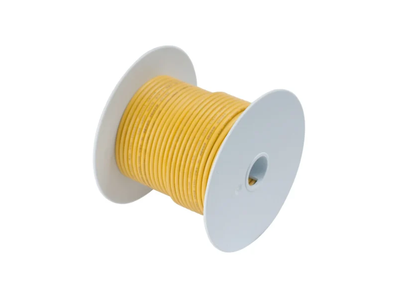 Ancor #18 Yellow 100' Spool Tinned Copper