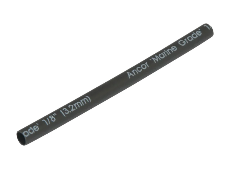 Ancor 1/8" x 48" Black Heat Shrink Tubing