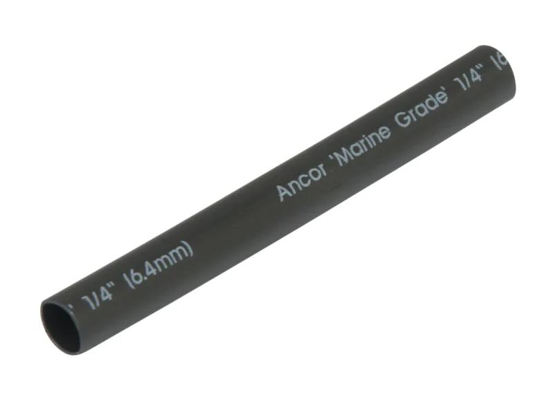 Ancor 1/4" x 48" Black Heat Shrink Tubing