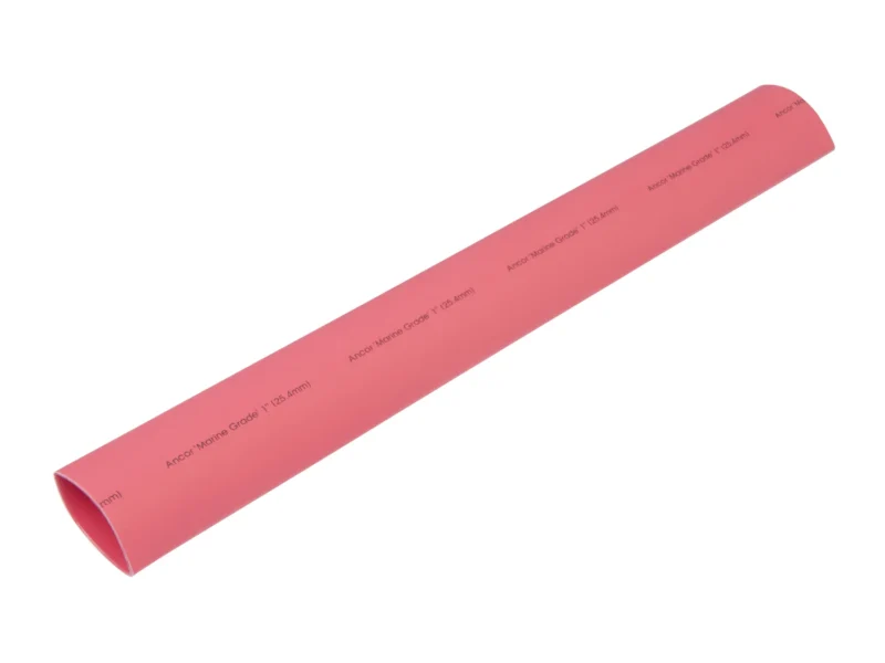 Ancor 1" x 48" Red Heat Shrink Tubing