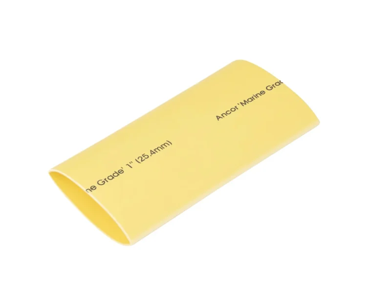 Ancor 1" x 48" Yellow Heat Shrink Tubing