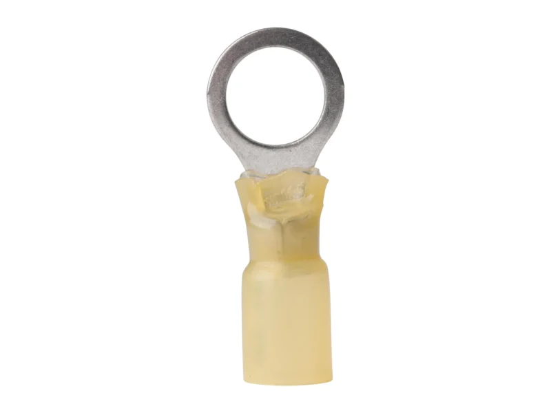 Ancor 12-10 3/8 Ring Terminal Heat Shrink Yellow 25 Pack