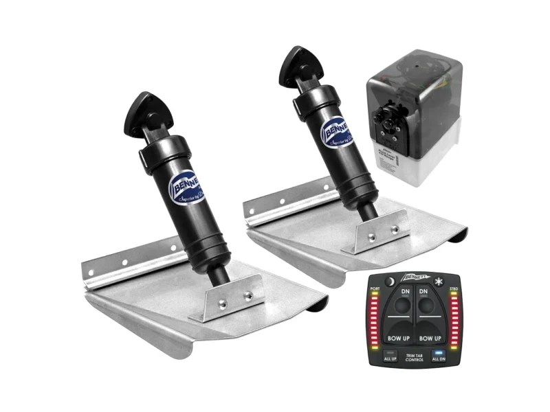 Bennett M80 Trim Tabs With One Box Indication