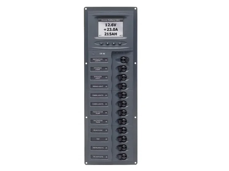 BEP 902V-DCSM 12 Way DC Circuit Breaker Panel