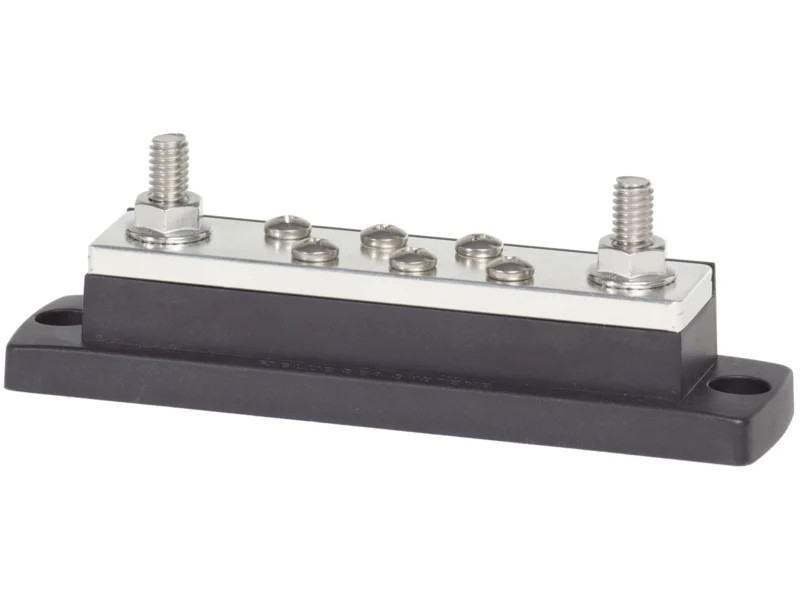 Blue Sea MaxiBus 250A BusBar Two 5/16"-18 Studs and Six #10-24 Screws