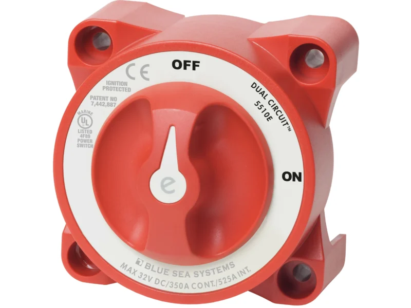 Blue Sea E-Series Battery Switch On-Off Dual Circuit