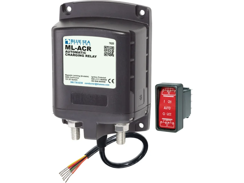 Blue Sea ML-ACR Automatic Charging Relay 12vDC 500A