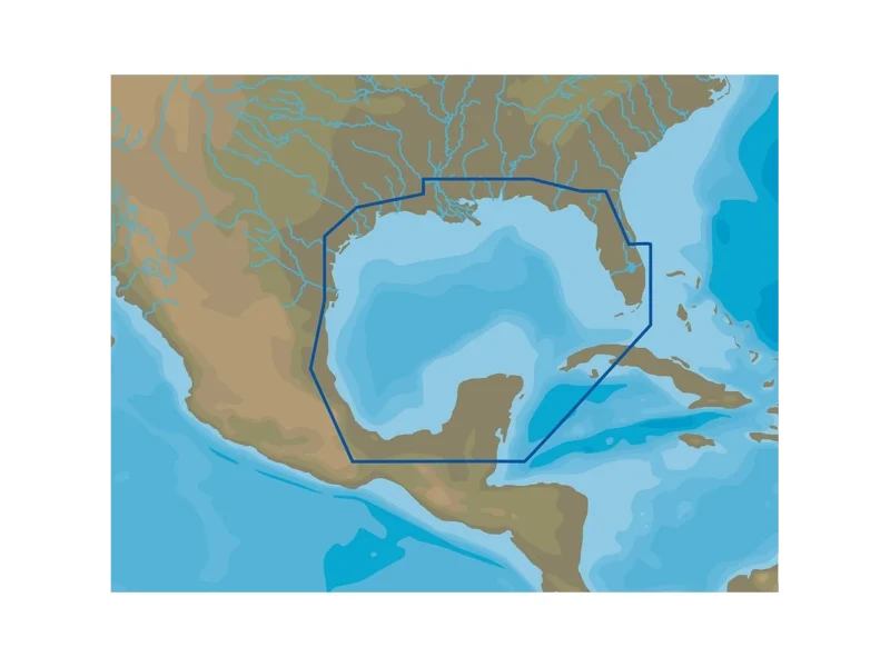 C-MAP M-NA-D064 4D microSD Gulf of Mexico