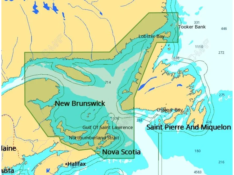 C-MAP M-NA-D936 4D Local Gulf Of St Lawrence