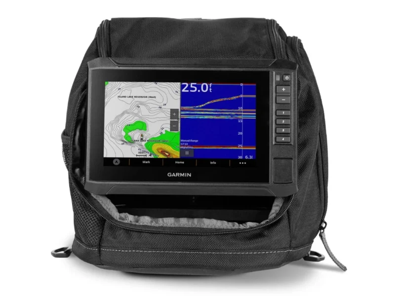 Garmin ECHOMAP UHD2 73sv Ice Bundle With GT10HN-IF GN+ US Inland