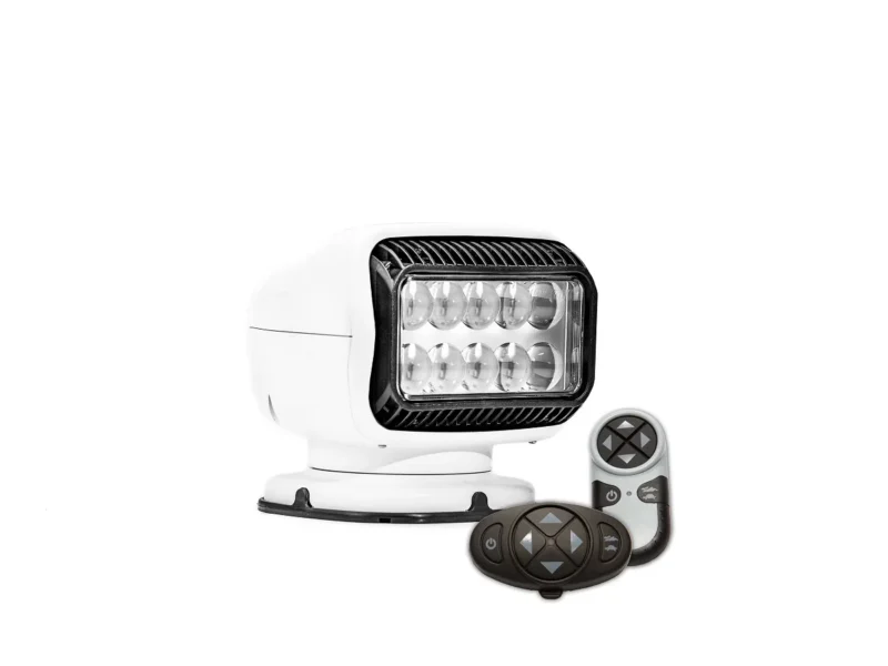 Golight GT Series LED White Wireless Handheld/Dash Remote Permanent Mount 12v