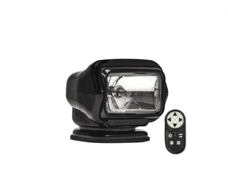 Golight Stryker Halogen Black Wireless Handheld Remote Portable Magnetic Base