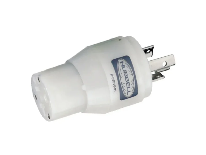 Hubbell HBL31CM29 Adapter 15A Female To 30A Male